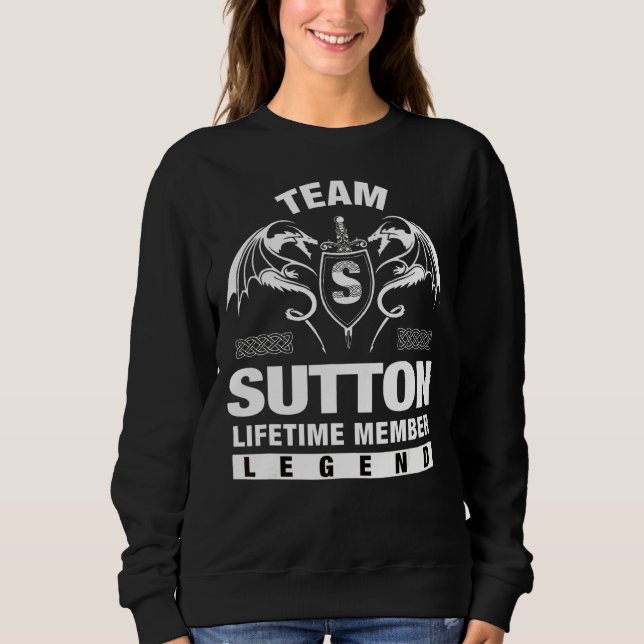 Team Sutton Lifetime Member Sweatshirt (Front)