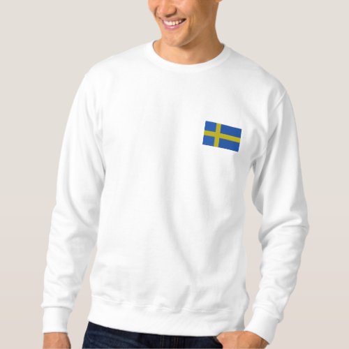 TEAM SWEDEN Swedish Sports Embroidered Sweatshirt