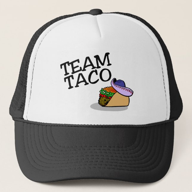 Team Taco Taco Trucker Hat (Front)