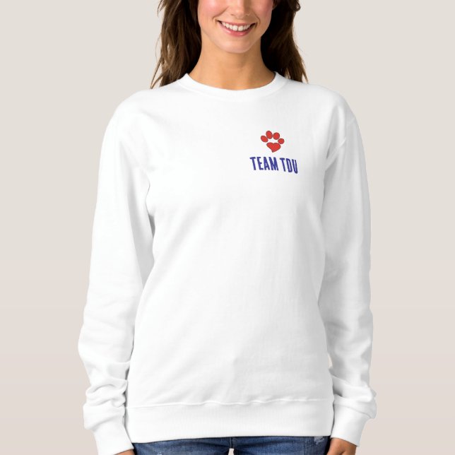 Team TDU Woman's Sweatshirt (Front)