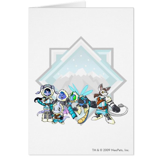 Team Terror Mountain Group Cards (Front)