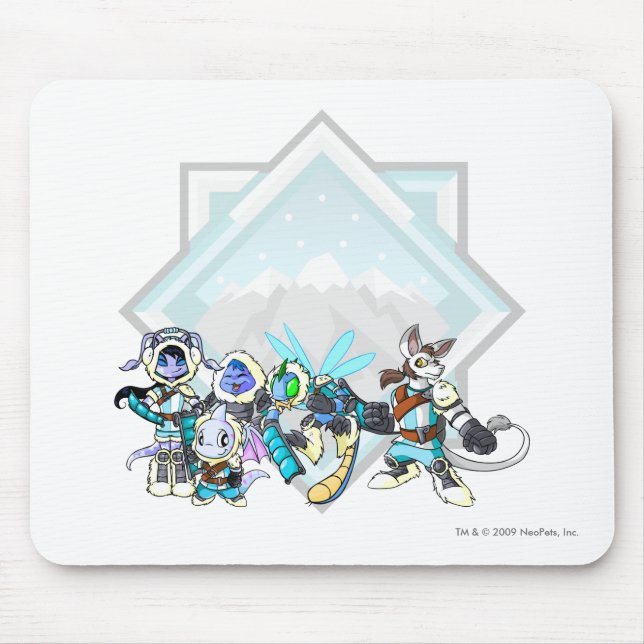 Team Terror Mountain Group Mouse Pad (Front)