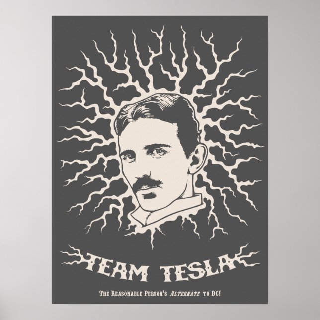 Team Tesla Poster (Front)