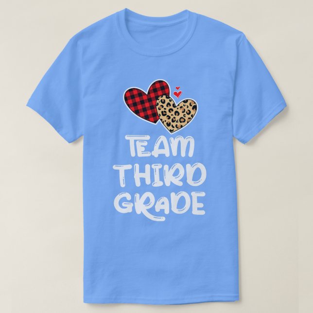 Team Third Grade Funny 3rd Back To School Teacher  T-Shirt (Design Front)