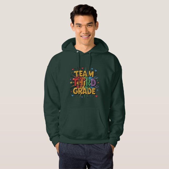 Team Third Grade Hoodie (Front Full)