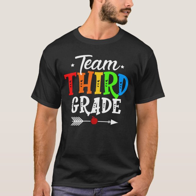 team third grade T-Shirt (Front)