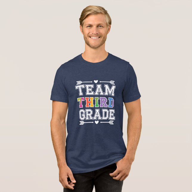 Team Third Grade Tri-Blend Shirt (Front Full)