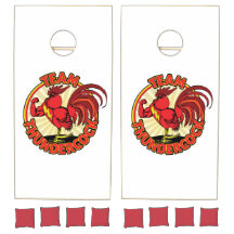 Team Thundercock Cornhole Set