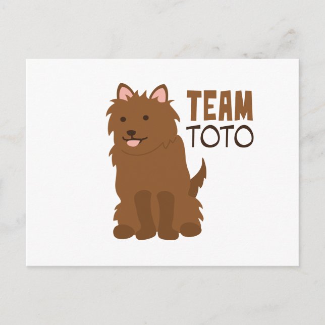 Team Toto Postcard (Front)