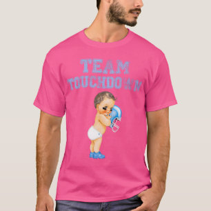 Team Touchdown Boy Gender Reveal Baby Shower Tutu T-Shirt