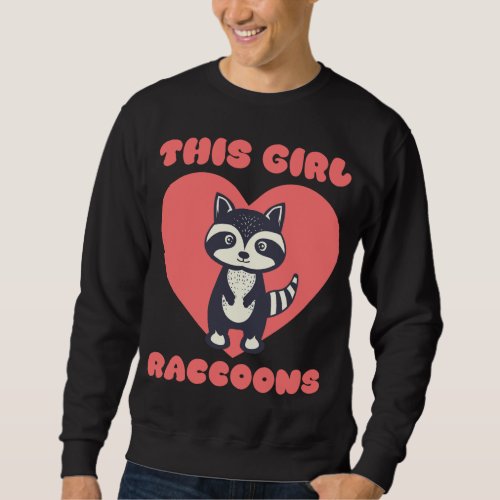 team trash cat panda animal lover opossum rat funn sweatshirt