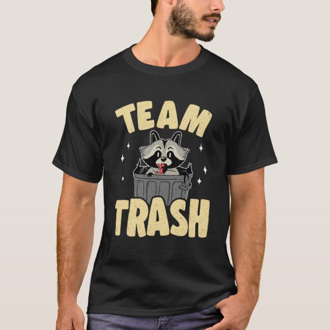 Team Trash Rainbow Raccoon Pullover Hoodie_5 (Front)