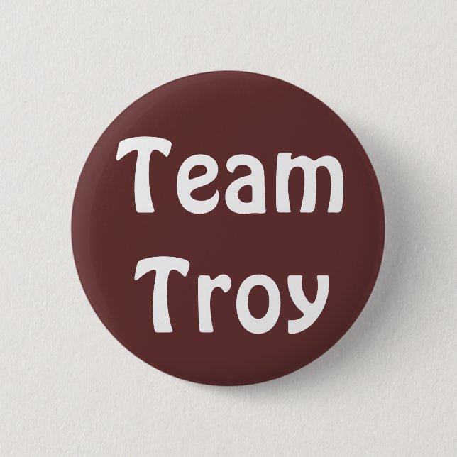 Team Troy Badge Button (Front)