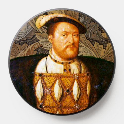 Team Tudor _ Portrait of King Henry VIII PopSocket