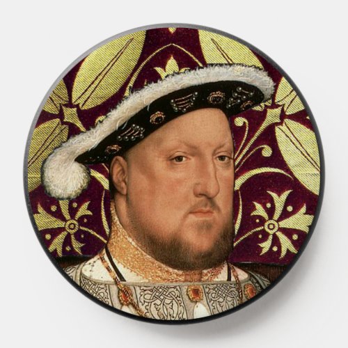 Team Tudor _ Portrait of King Henry VIII PopSocket
