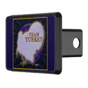 Team Turkey Trailer Hitch Cover
