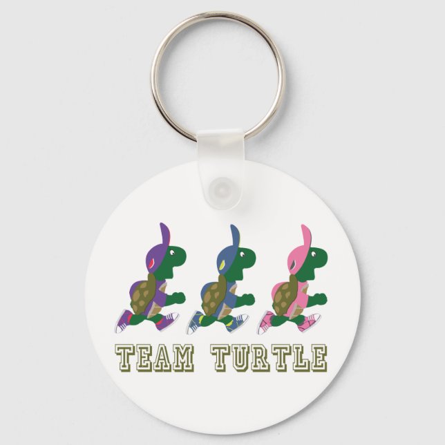 Team Turtle Keychain (Front)