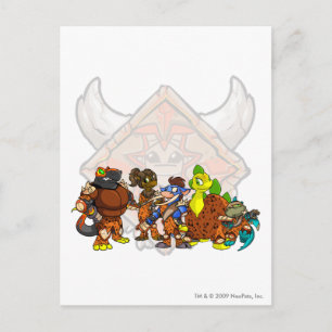 Team Tyrannia Group Postcard