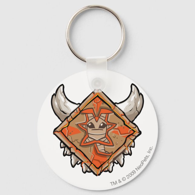 Team Tyrannia Logo Keychain (Front)