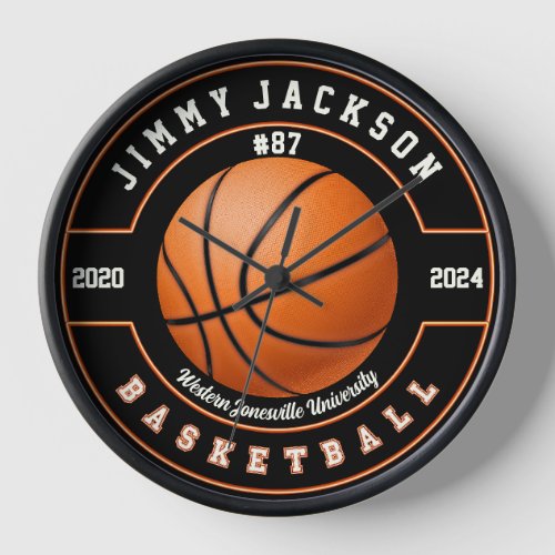Team _ University _ School Basketball  Clock