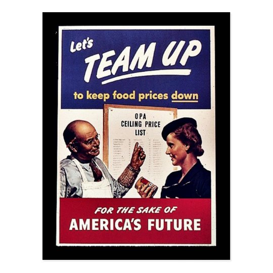 Team Up Postcard