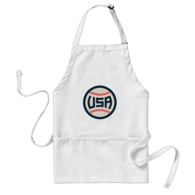 Team USA Baseball Adult Apron (Front)