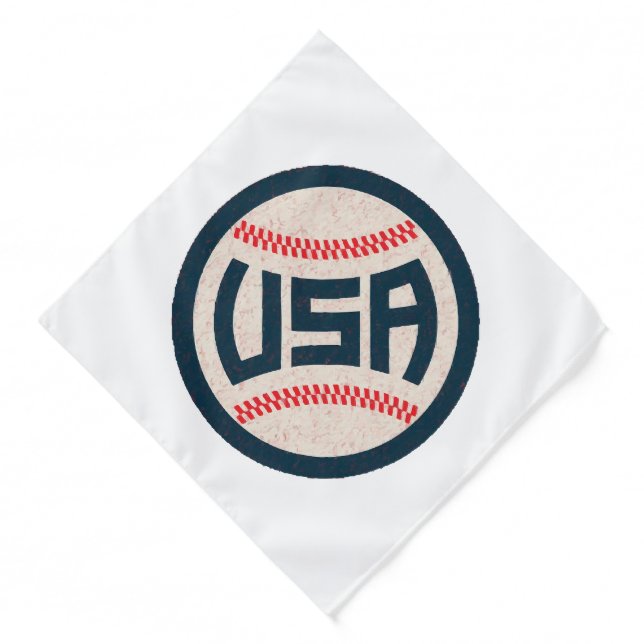 Team USA Baseball Bandana (Front)