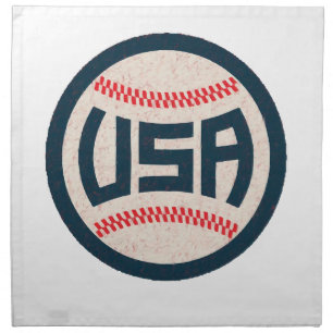 Team USA Baseball Cloth Napkin