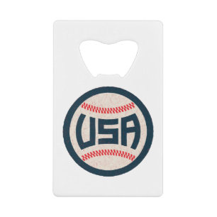 Team USA Baseball Credit Card Bottle Opener