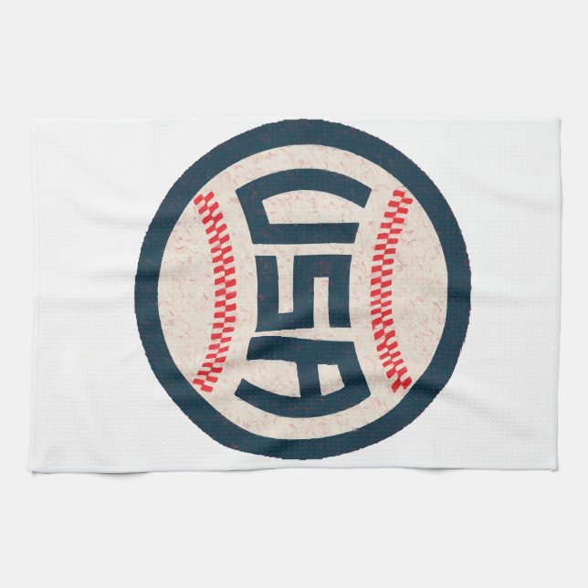 Team USA Baseball Kitchen Towel (Horizontal)