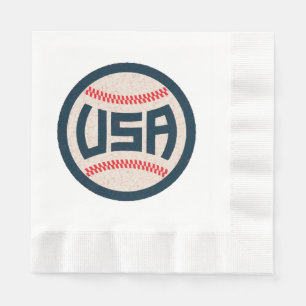 Team USA Baseball Napkins
