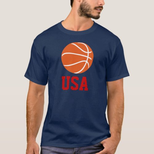 Team USA Basketball T_Shirt