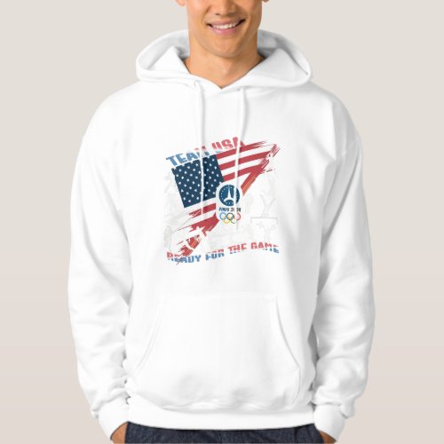 Team USA in Paris Olympic 2024 T_Shirt Hoodie