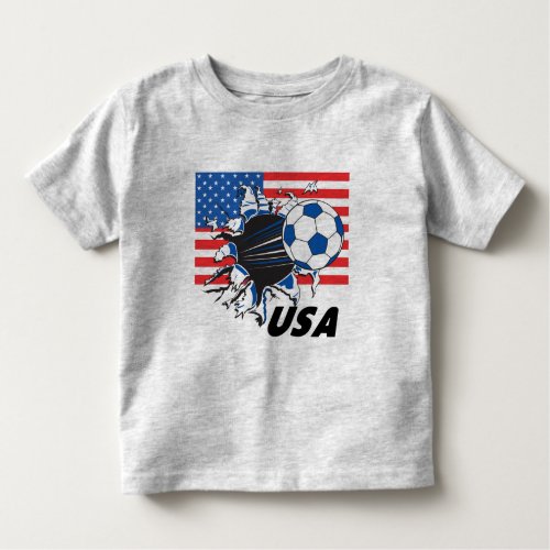 Team USA Soccer Toddler T_shirt