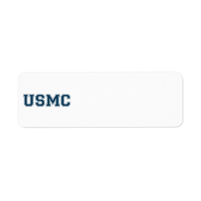 Team USMC Label (Front)