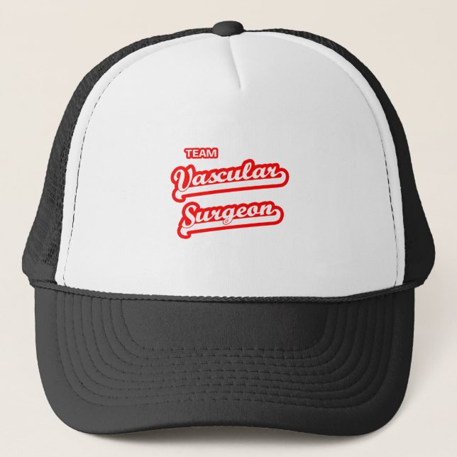 Team Vascular Surgeon Trucker Hat (Front)