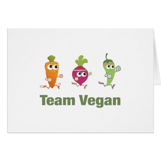 Team Vegan Cards (Front Horizontal)