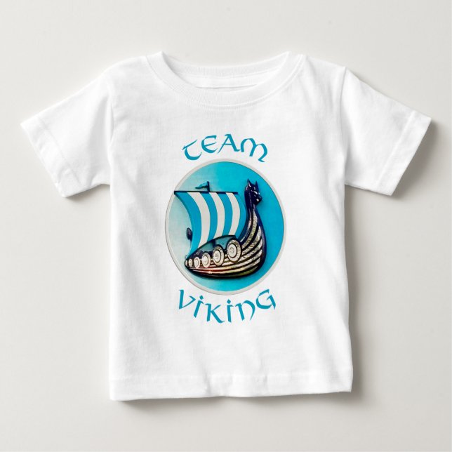 team-viking baby T-Shirt (Front)