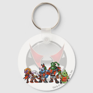 Team Virtupets Space Station Group Keychain