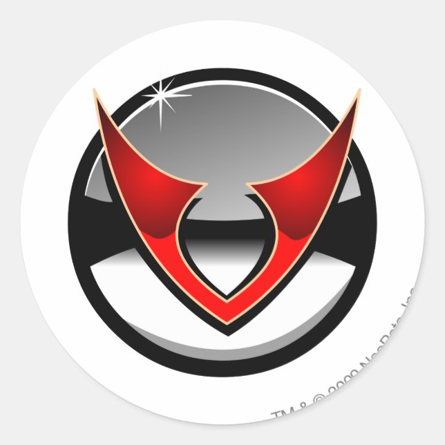 Team Virtupets Space Station Logo Classic Round Sticker (Front)