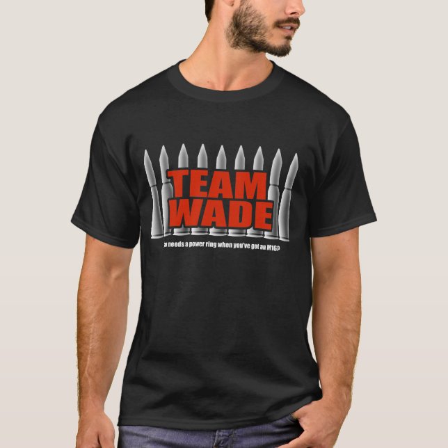 Team Wade 3 T-Shirt (Front)