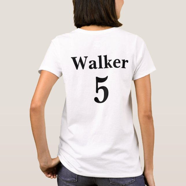 Team Walker T-Shirt (Back)