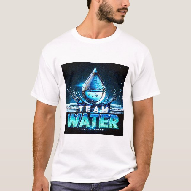 Team Water Challenge T-Shirt | MrBeast Inspired (Front)