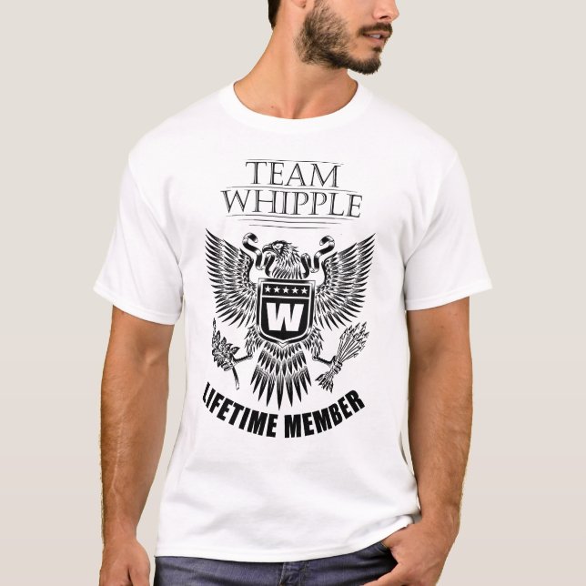 Team Whipple Lifetime member T-Shirt (Front)