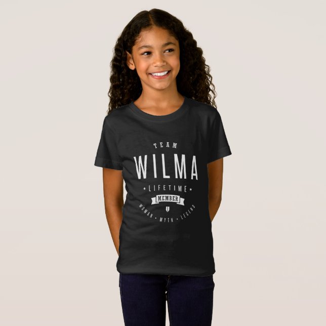 Team Wilma T-Shirt (Front Full)