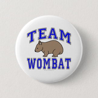 Team Wombat II Pinback Button