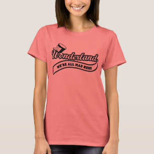 Team Wonderland: Mad Hatter (black) T-Shirt