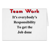 Team work (Front Horizontal)