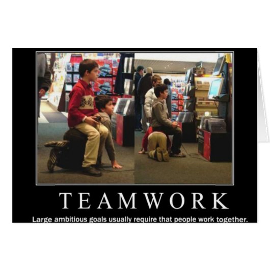 Team Work Cards (Front Horizontal)