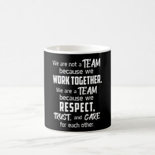 Team Work Job Awesome Spirit Team Player Gift Idea Coffee Mug